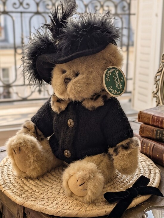 Bearington Other - Bearington Collection Selena Plush Cat Vintage Whimsigoth Mob Wife Dark Coquette